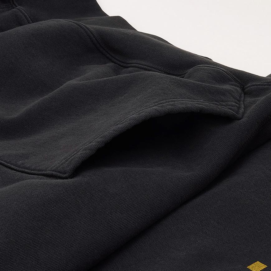 GALLERY DEPT. Black Logo Hoodie for Men DGH 50043