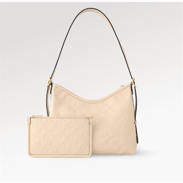 Louis Vuitton CarryAll PM Monogram Canvas Shoulder Tote Bag