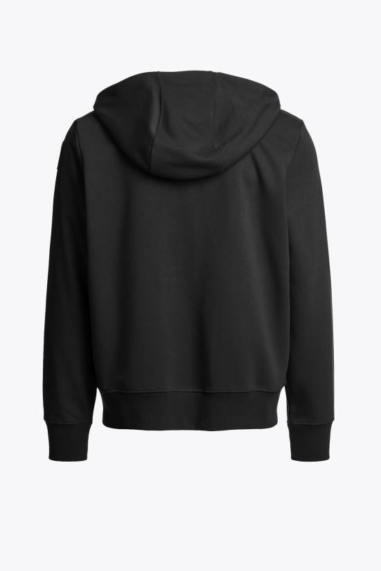 Parajumpers Womens Hooded Sweatshirt SPMFLEY24541 BLACK DOM