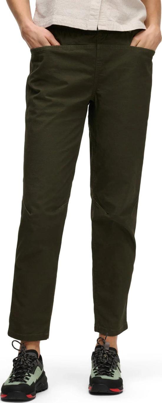Black Diamond Charcoal Straight Classic Pants for Women