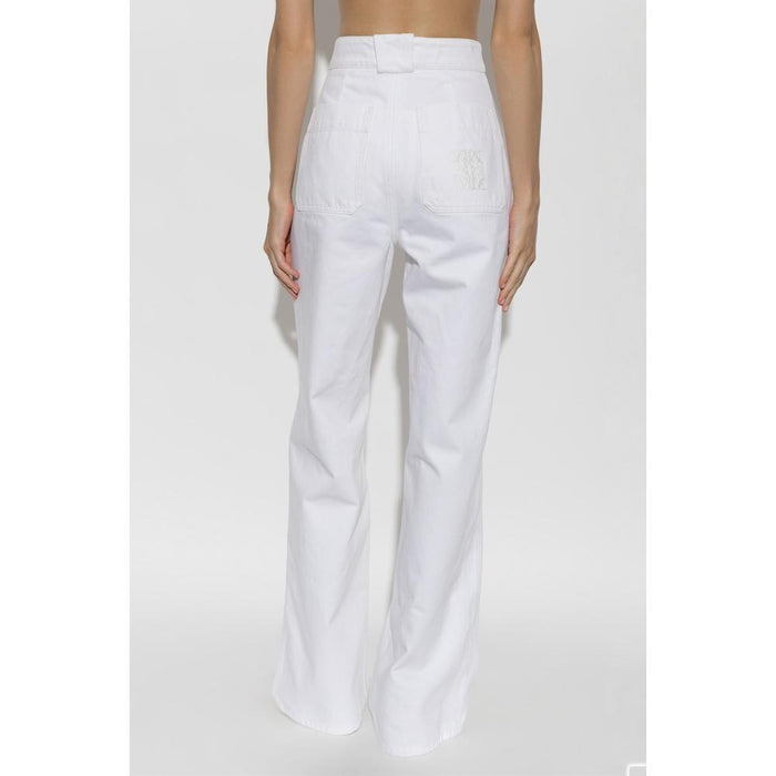 Max Mara Cotton Denim Pants for Women