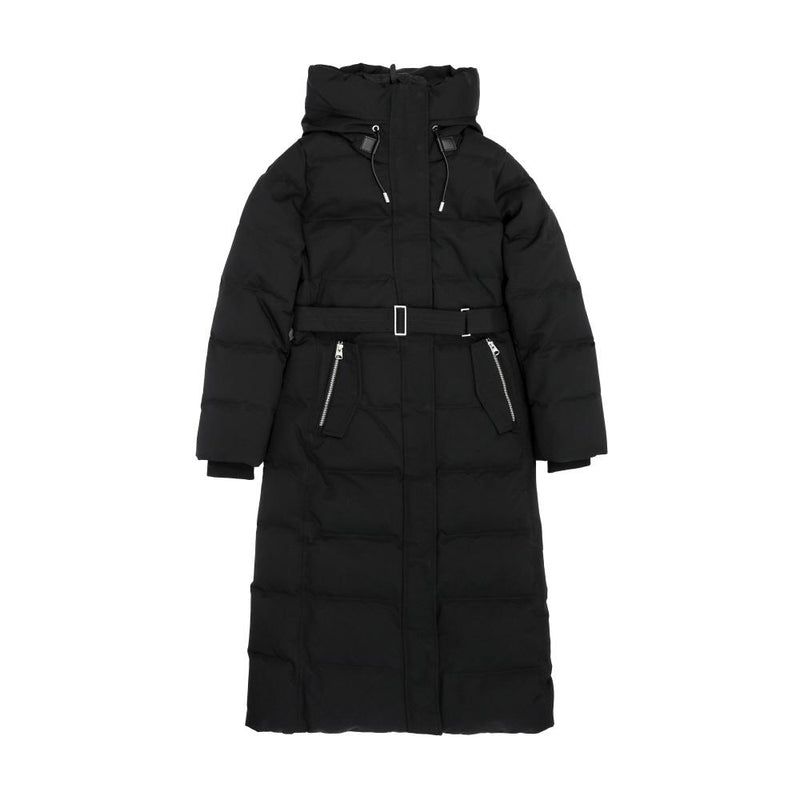 Mackage Black 2-in-1 Lightweight Long Down Puffer Coat Women