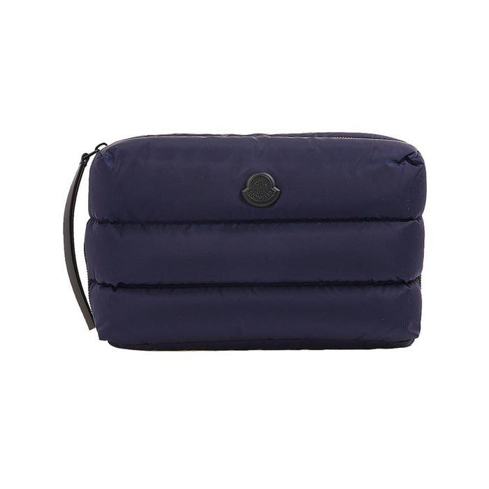 Moncler Karadoc Beauty Case Pouch for Women Navy