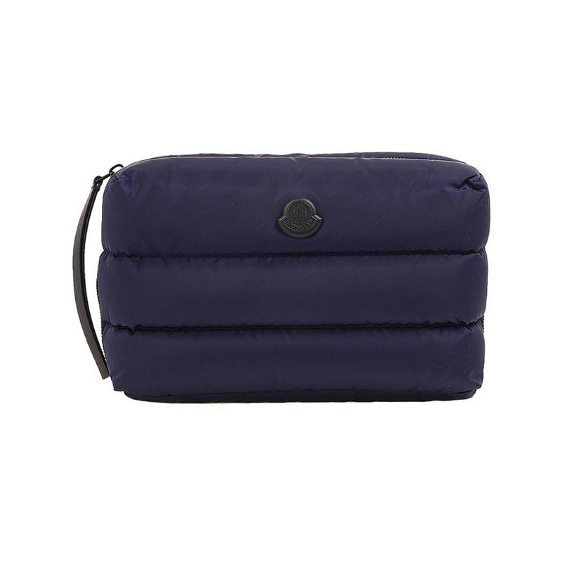 Moncler Karadoc Beauty Case Pouch for Women Navy