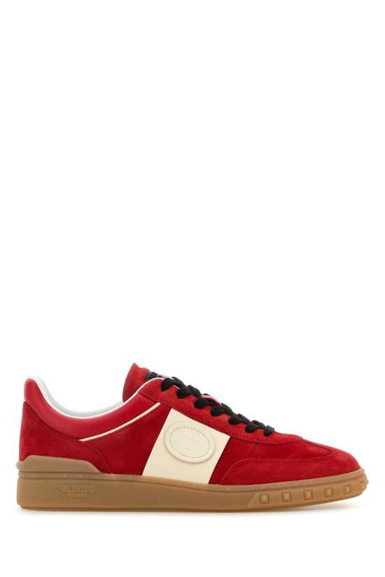 VALENTINO Upvillage Low-Top Sneakers White Leather Men's