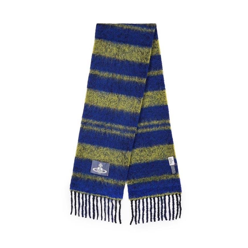 Vivienne Westwood Unisex Chunky Stripe Scarf 8103014F W01BN E401