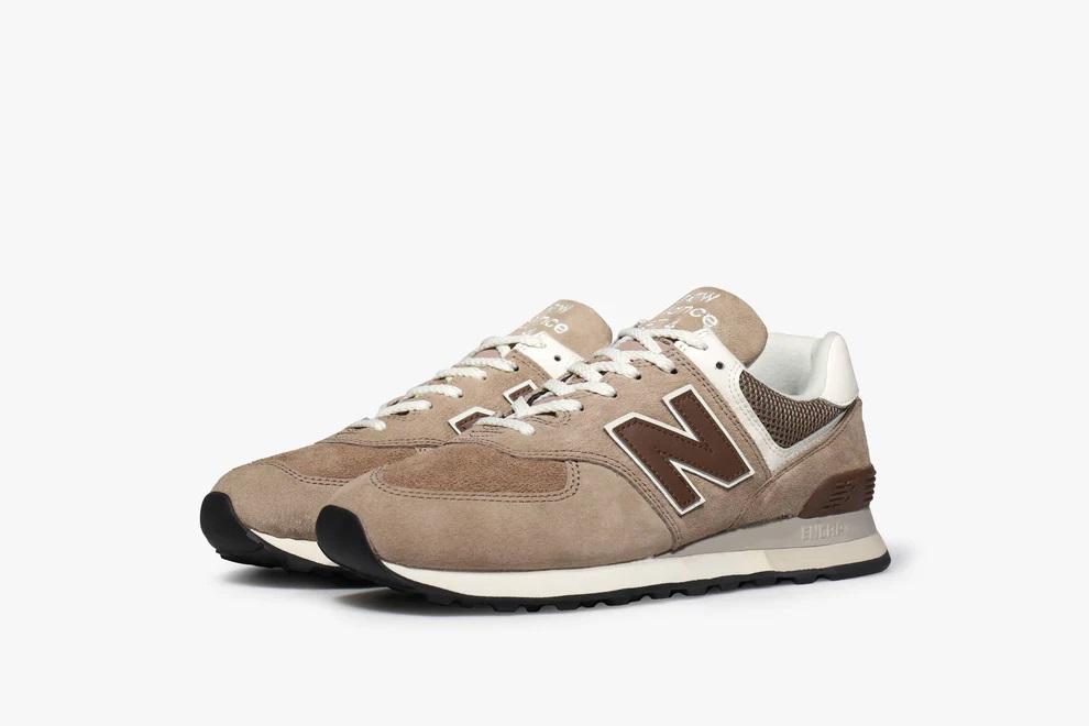 New Balance Women's Mushroom Sea Salt Low Top Sneakers U574KL2