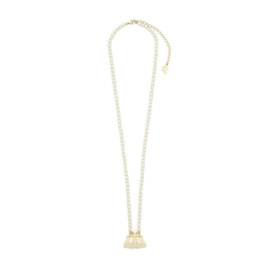 Max Mara Weekend Pasticcino Pendant Necklace Gold-Tone