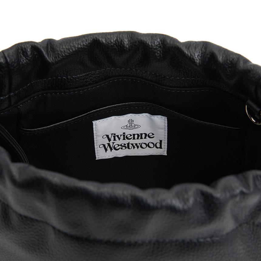 Vivienne Westwood Hillary Small Women’s Bucket Bag Black