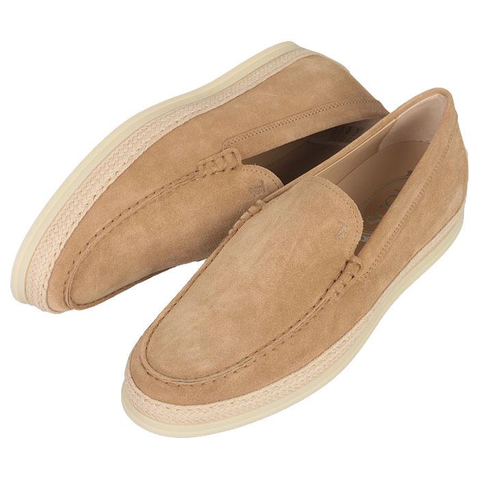 Tods Men’s Code Webbing Slip-On Loafers XXM0TV0AJ30 9996