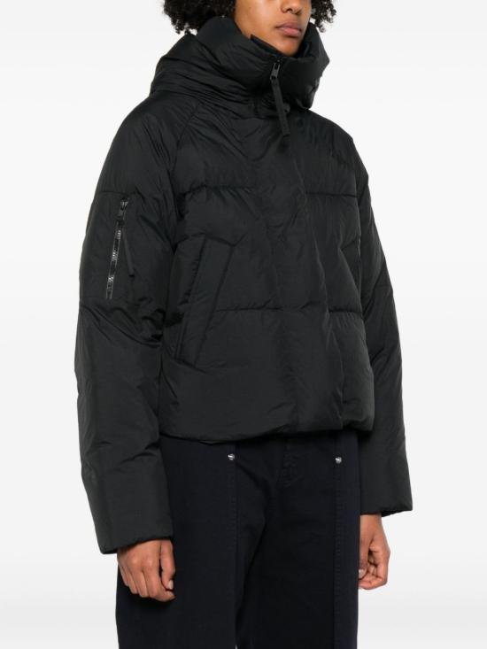 Canada Goose Black Short Down Puffer Jacket for Men 2088 WT9061