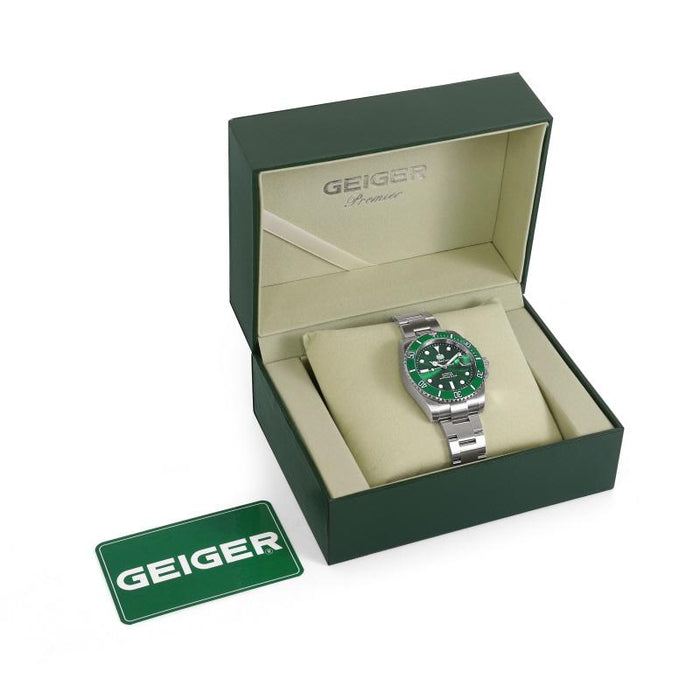 GEIGER Men's Stainless Steel Band Watch