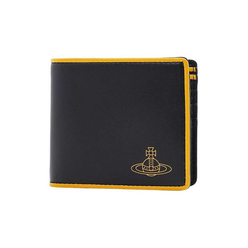 Vivienne Westwood Men’s Leather Bifold Wallet Black