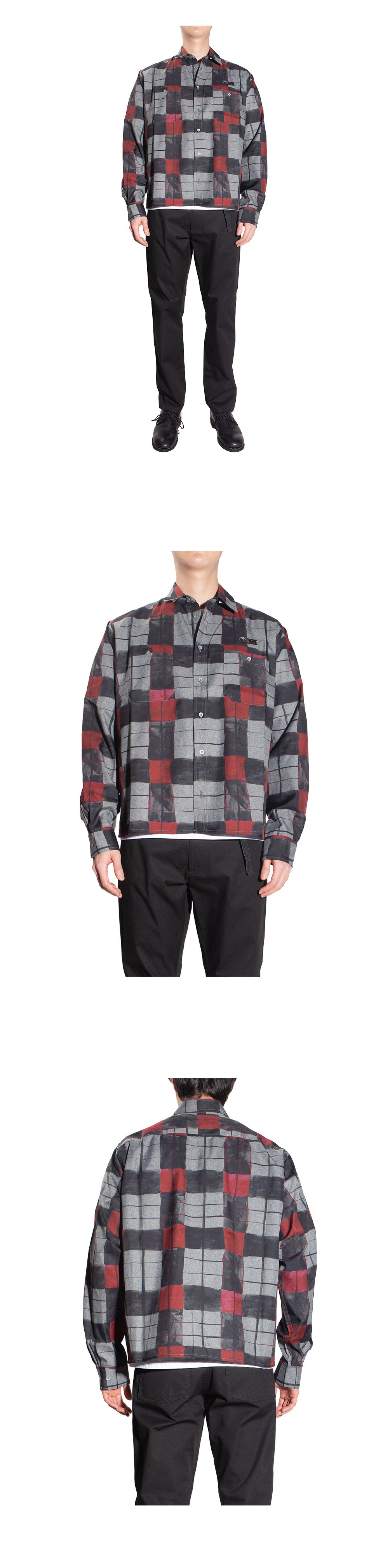 4SDESIGNS Men's Long Sleeve Work Shirt WORK SHIRT 124 0917 81