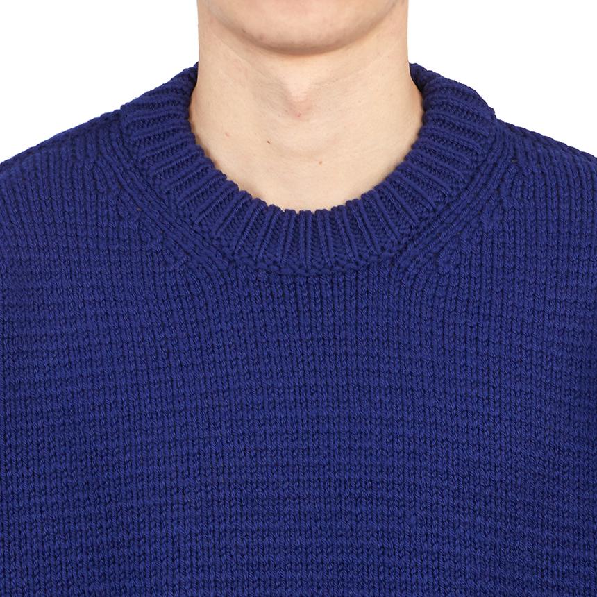 Ten C Men’s Wool Crewneck Sweater Navy