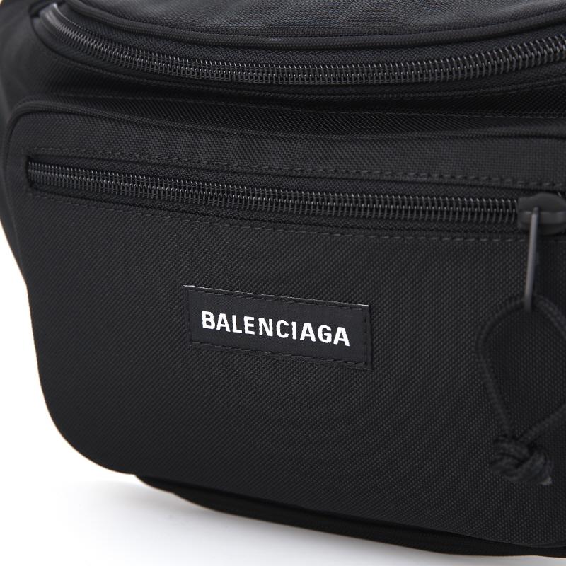BALENCIAGA Unisex Black Sling Bag Crossbody