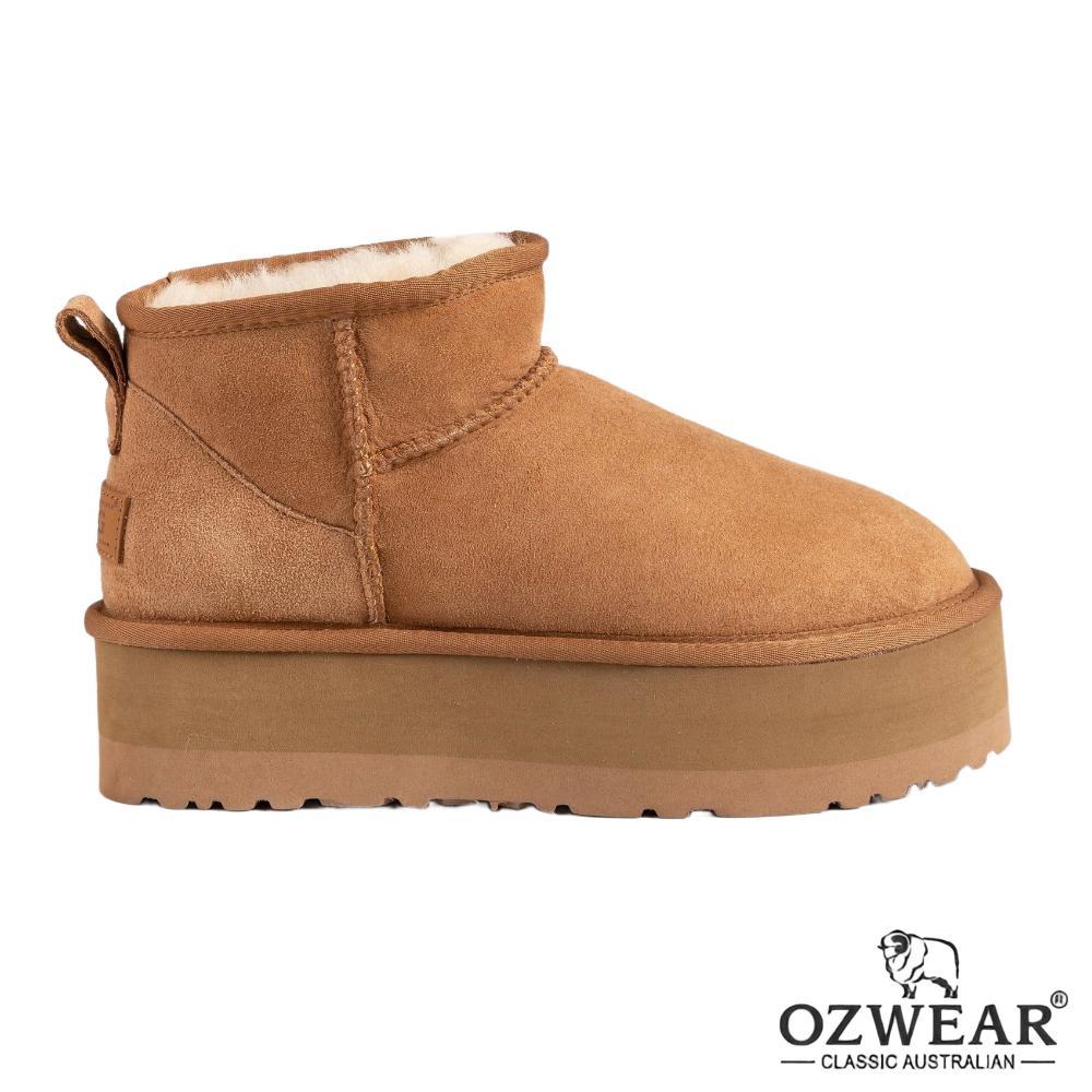 OZWEAR Platform Ultra Mini Sheepskin Winter Boots