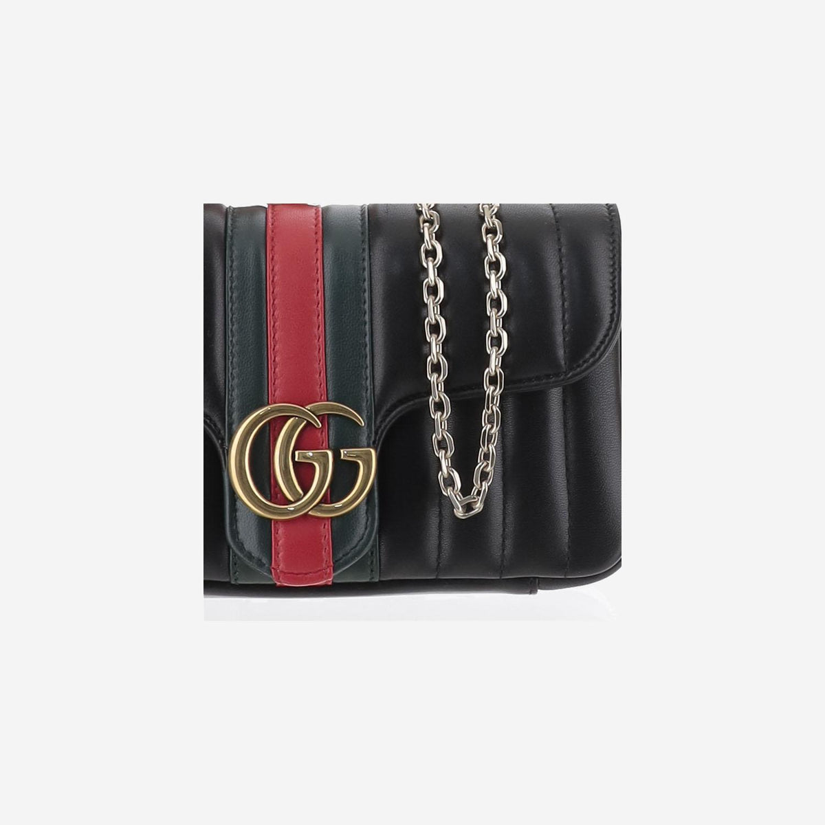 GUCCI Leather Shoulder Bag