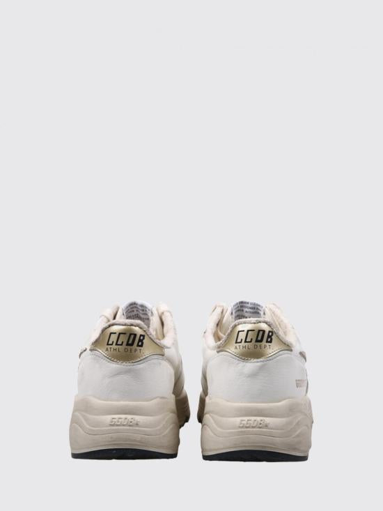 GOLDEN GOOSE White Leather Low-Top Sneakers Women