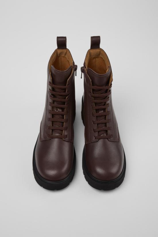 Camper Mila Leather Boots for Women K400577 013 DOM