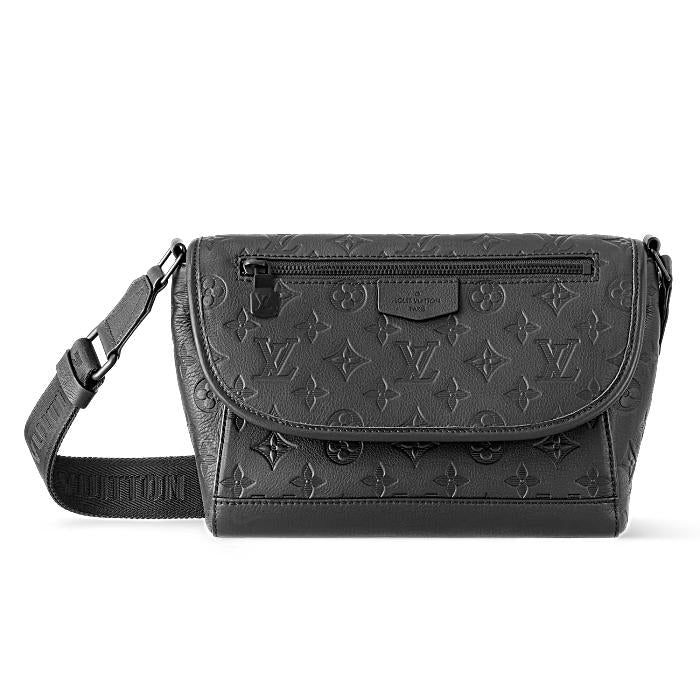 Louis Vuitton Monogram Eclipse Canvas Pulse Messenger Crossbody Bag