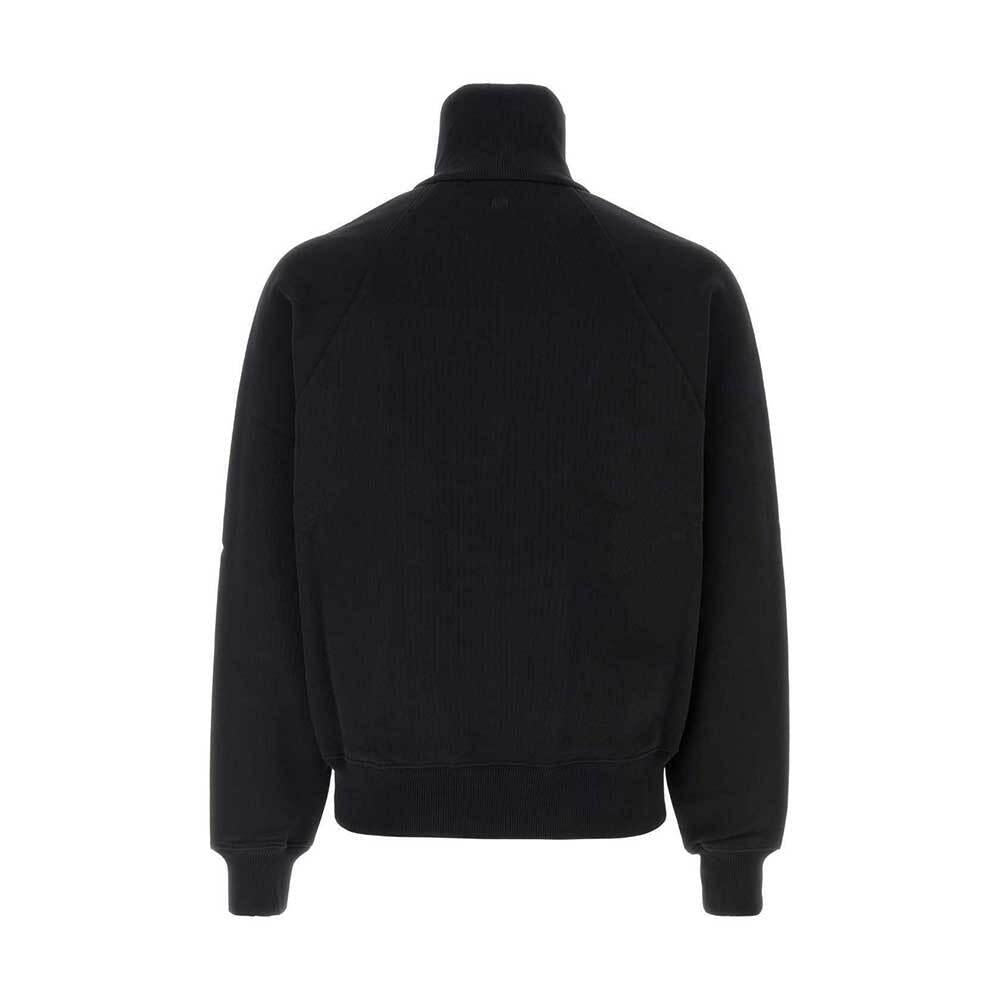AMI Embossed De Coeur Half-Zip Men's Sweatshirt