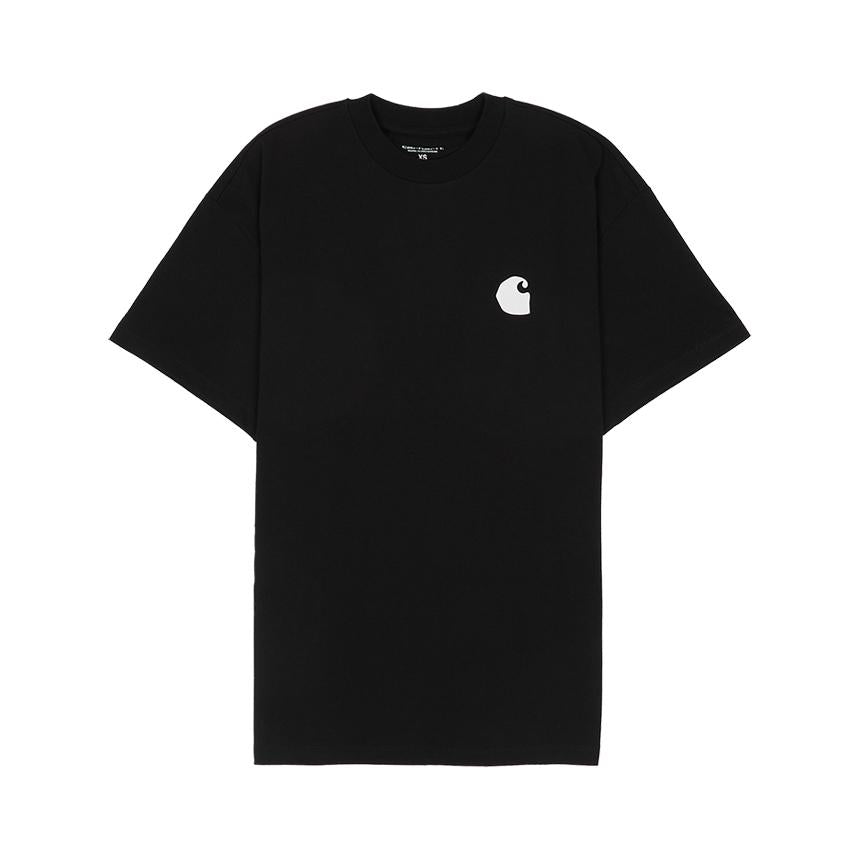 Carhartt WIP Comfy Women’s Short Sleeve T-Shirt Black Cotton