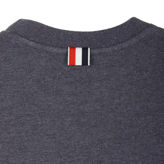 THOM BROWNE 4-Bar Women’s Dark Gray Cotton Sweatshirt