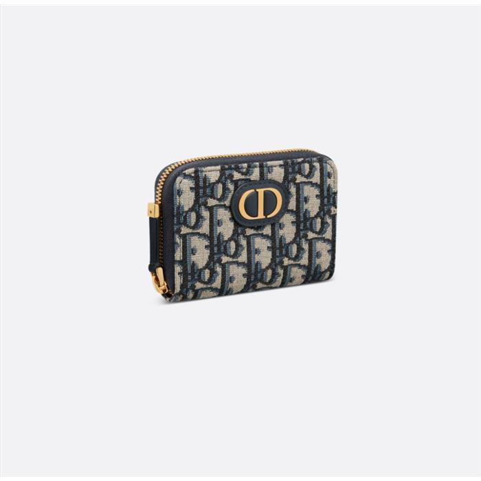 DIOR 30 Montaigne Voyageur Oblique Coin Purse S2155UTZQ