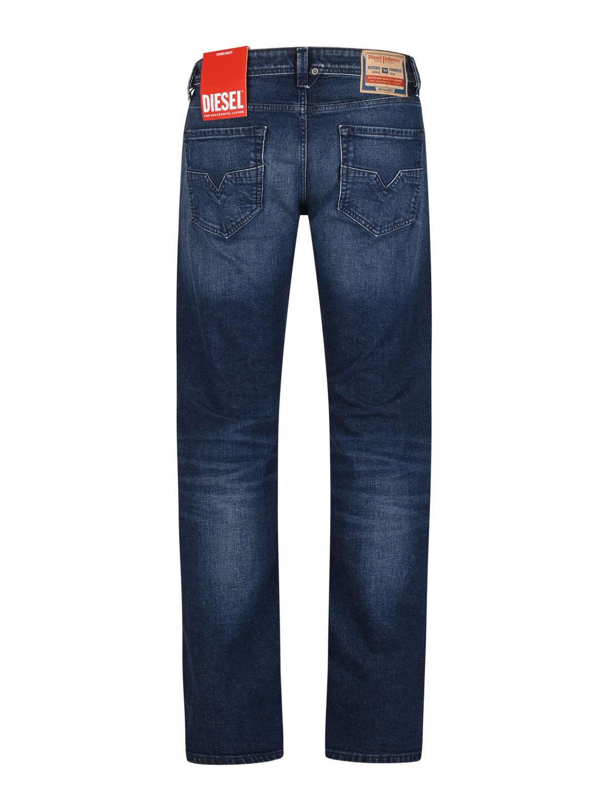 DIESEL Black Stretch Slim Fit Denim Jeans for Men