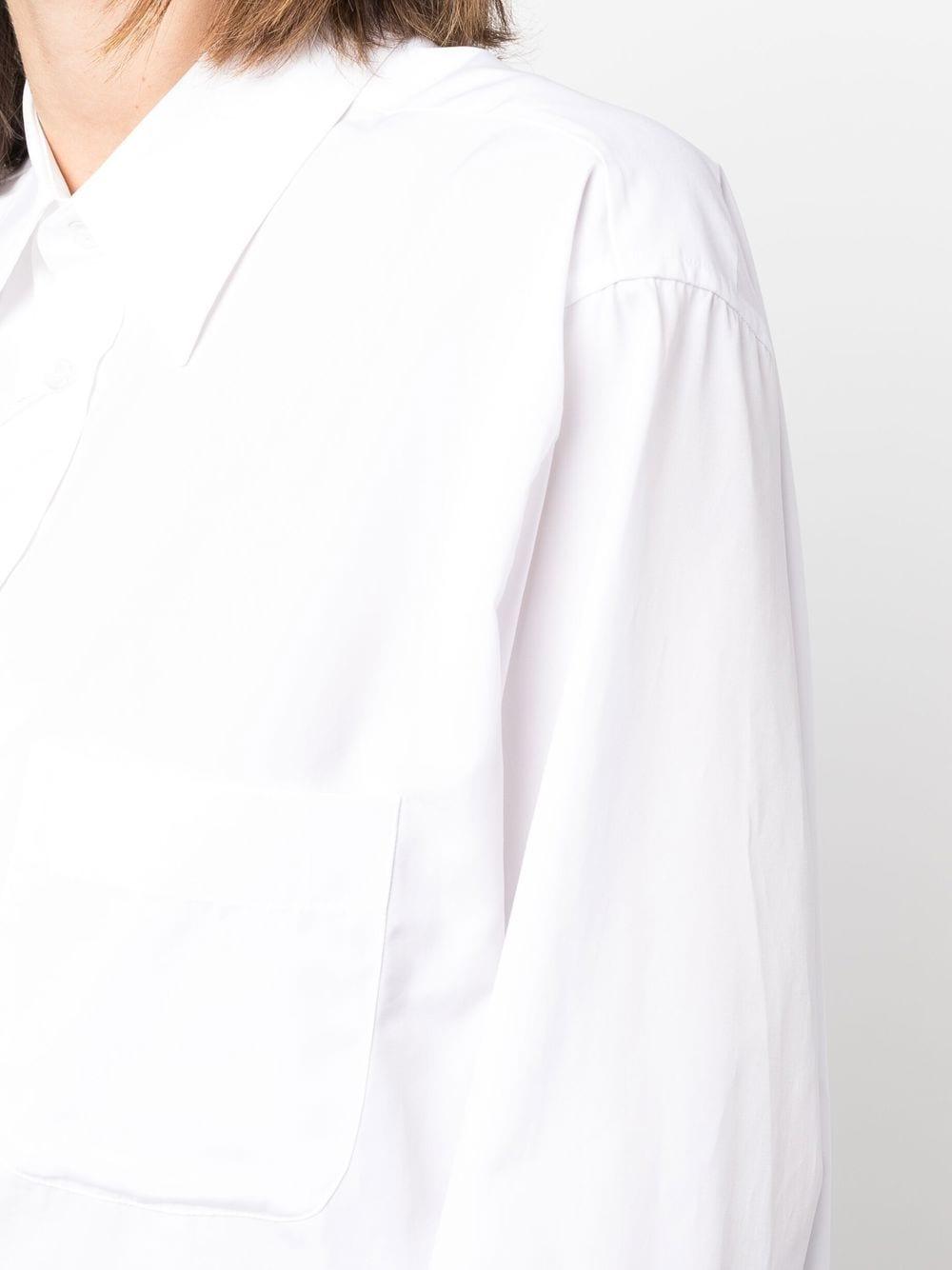 Maison Margiela Long Sleeve Cotton Shirt White