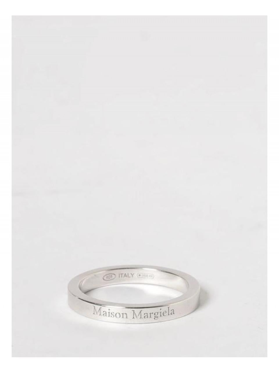 Maison Margiela Logo Ring 3mm Stainless Steel Men's Jewelry