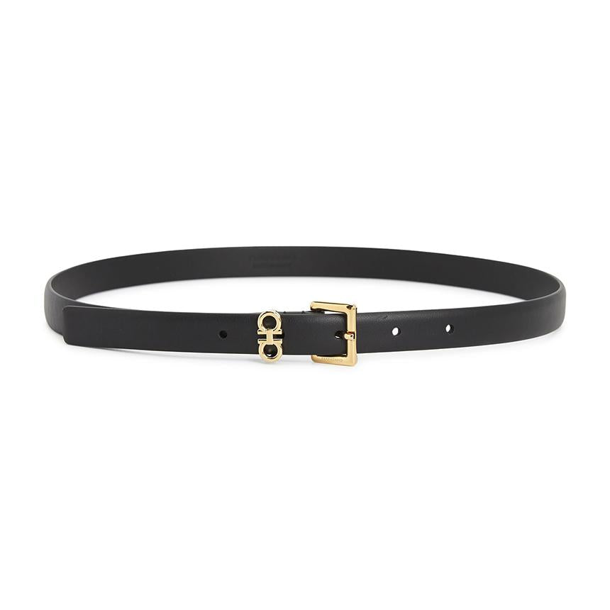 Ferragamo Gancini Leather Women's Belt