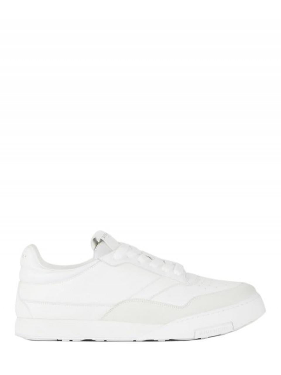 GIVENCHY Leather Suede Logo Yard Low-Top Sneakers