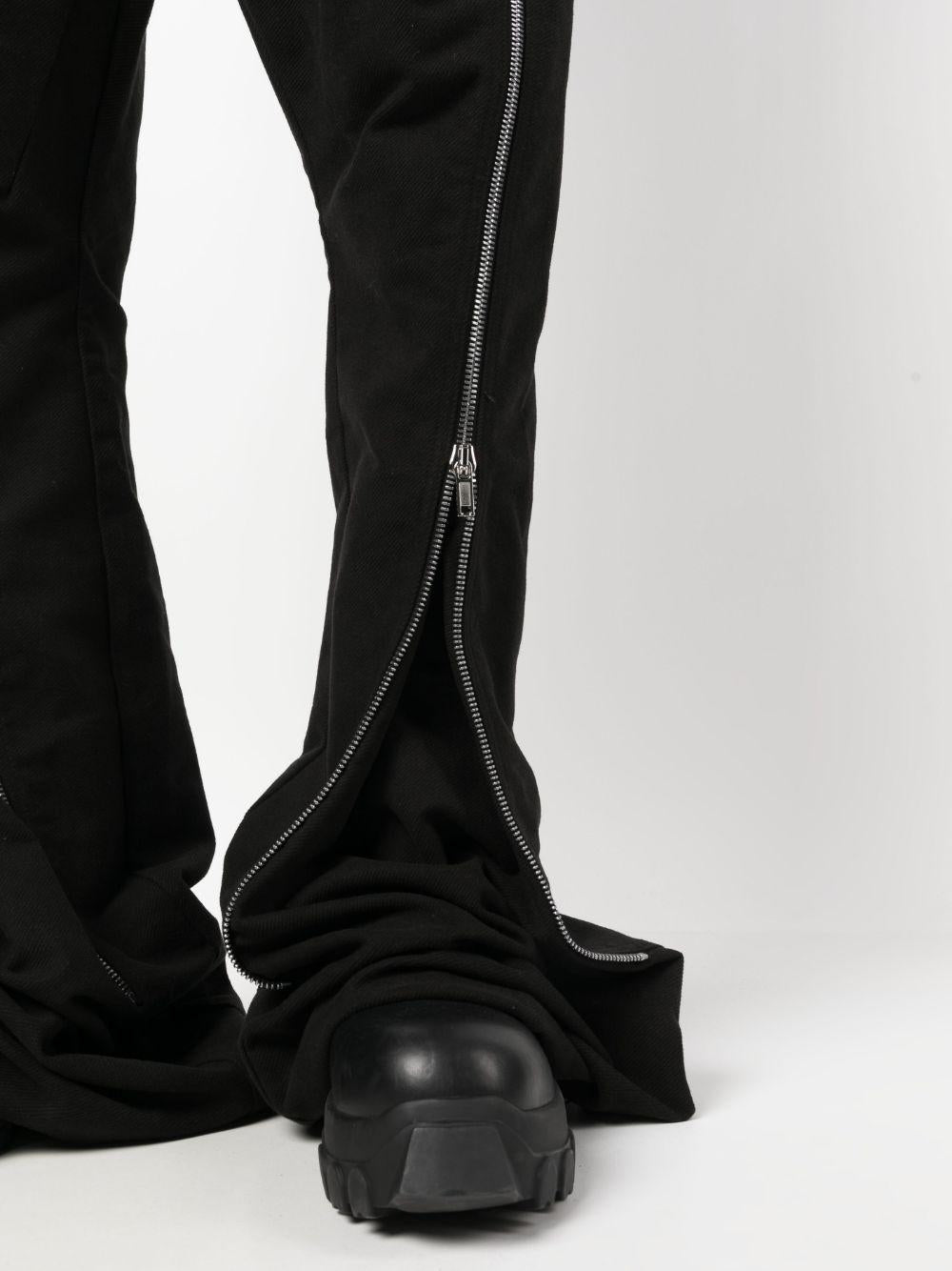 Rick Owens Men's Brushed Heavy Twill Bolan Banana Jeans Black RU02C7343 TB 09