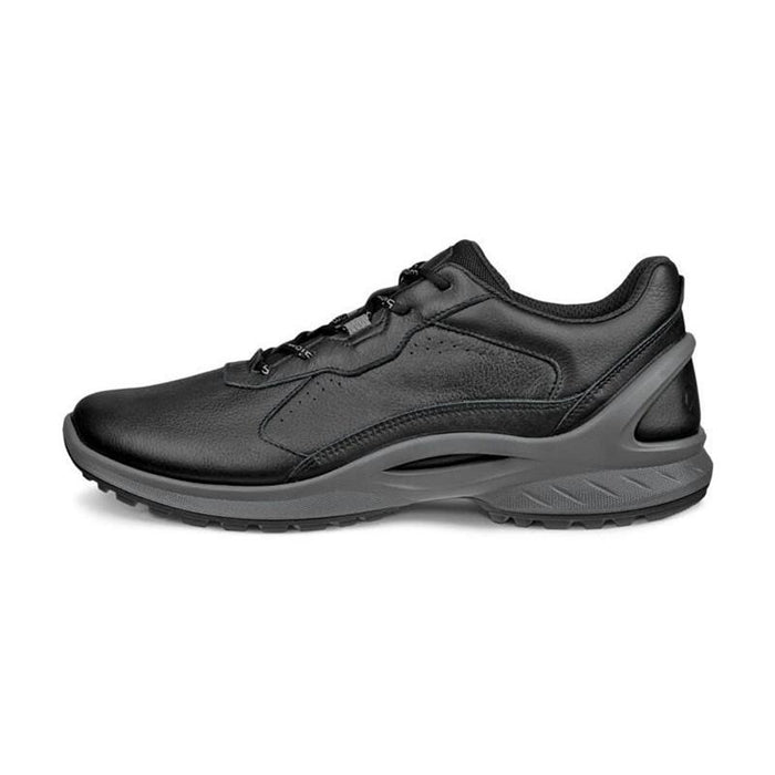 ecco Black Leather Biom Energy Low-Top Sneakers for Men
