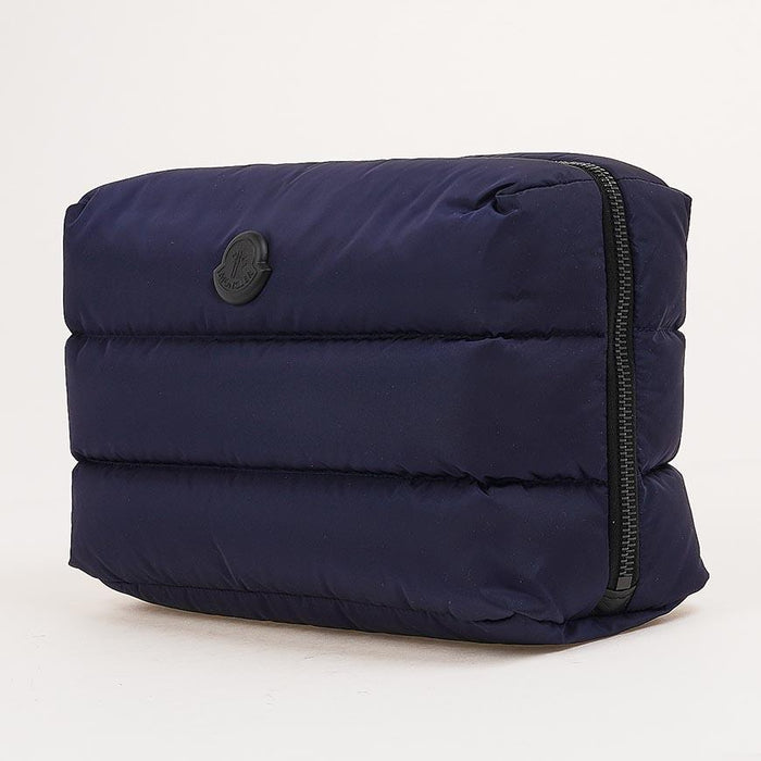 Moncler Karadoc Beauty Case Pouch for Women Navy