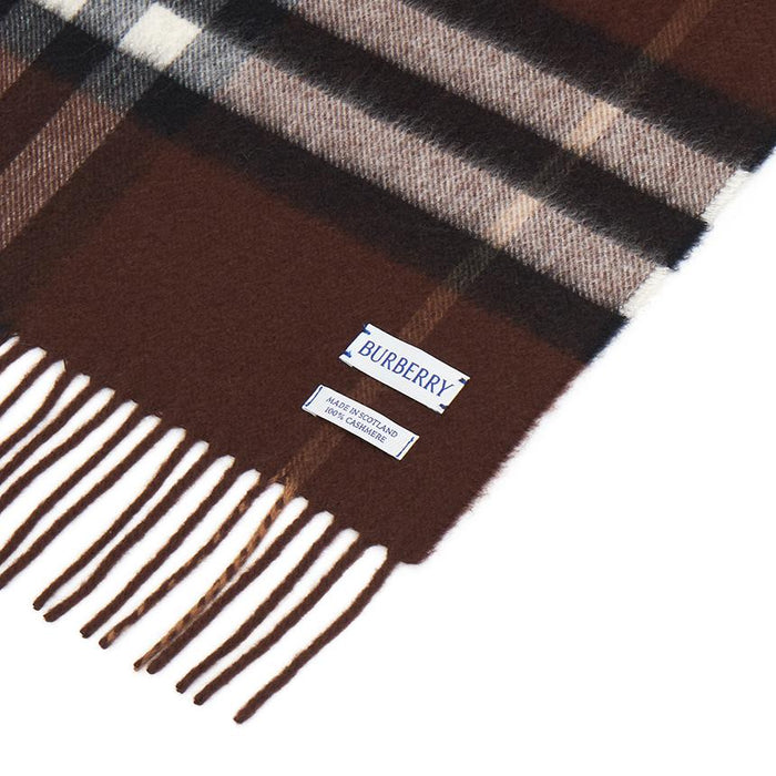 BURBERRY Check Cashmere Scarf Unisex 8112638
