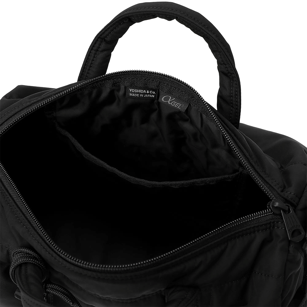 PORTER Tanker Senses Doctors Bag Crossbody Black Nylon 672 26821 10