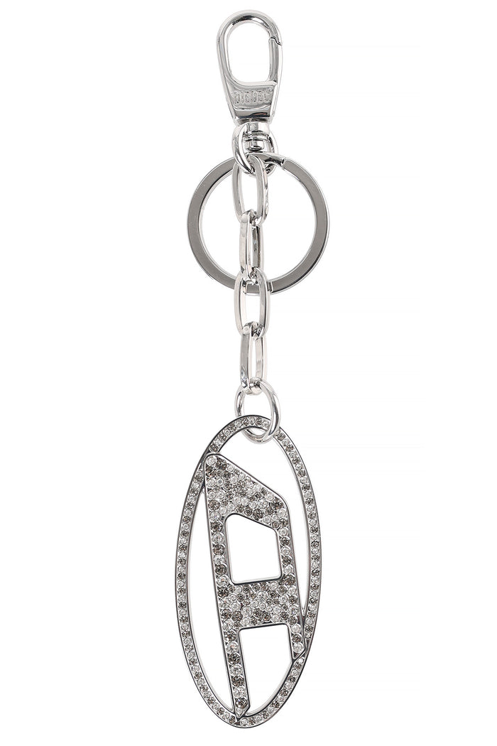 DIESEL HOLYC Silver Keyring Keychain Accessory Unisex X09691P5607 HA060