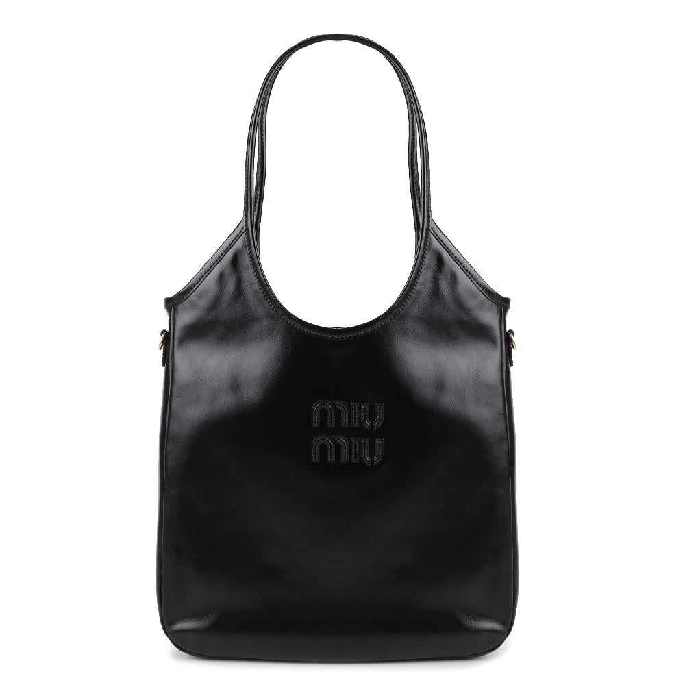 Miu Miu Ivy Leather Tote Bag 5BG311 2IEO F0002