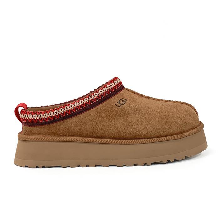 Ugg Chestnut Suede Tazz Clog Slippers for Women 1122553 CHE
