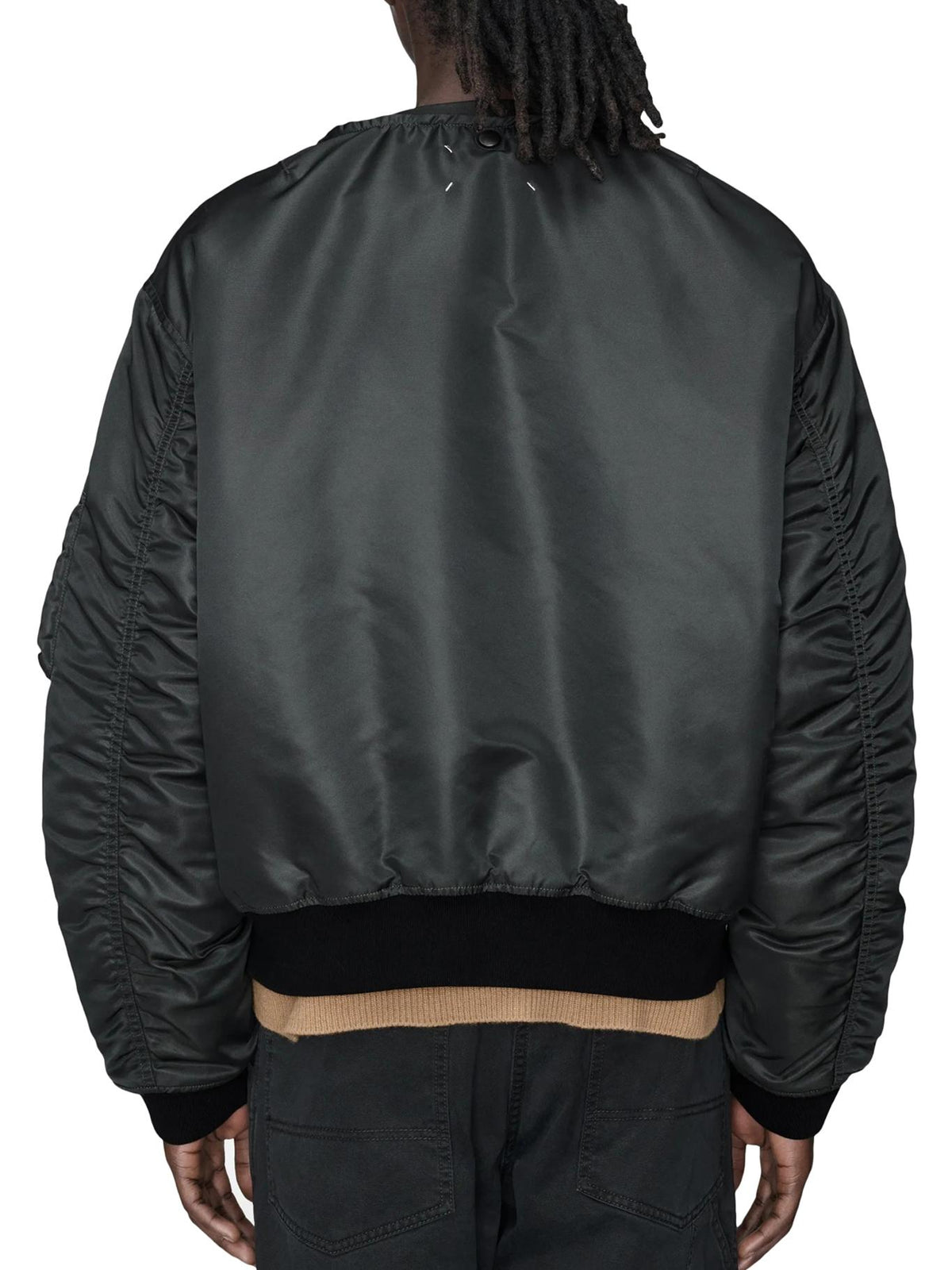 Maison Margiela Dark Grey Bomber Jacket for Men