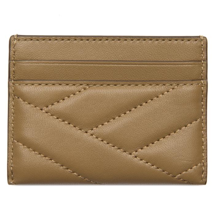 Tory Burch Kira Chevron Leather Card Case Wallet Women