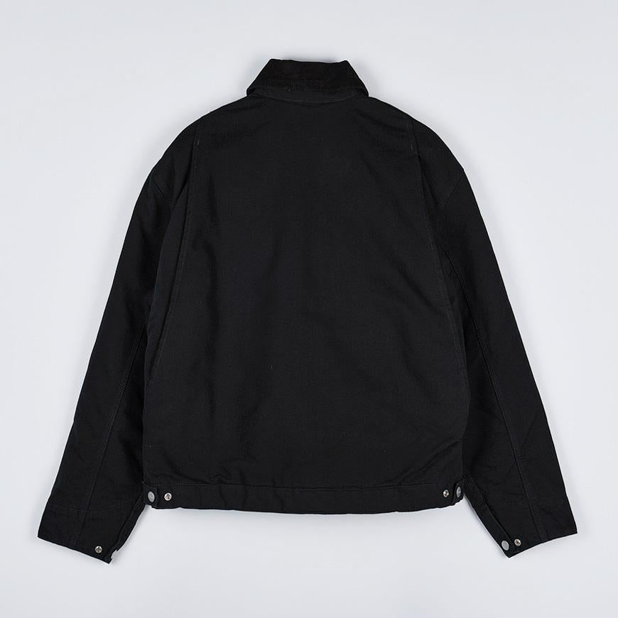 CARHARTT WIP Women OG Detroit Jacket Black Duck Canvas Jacket