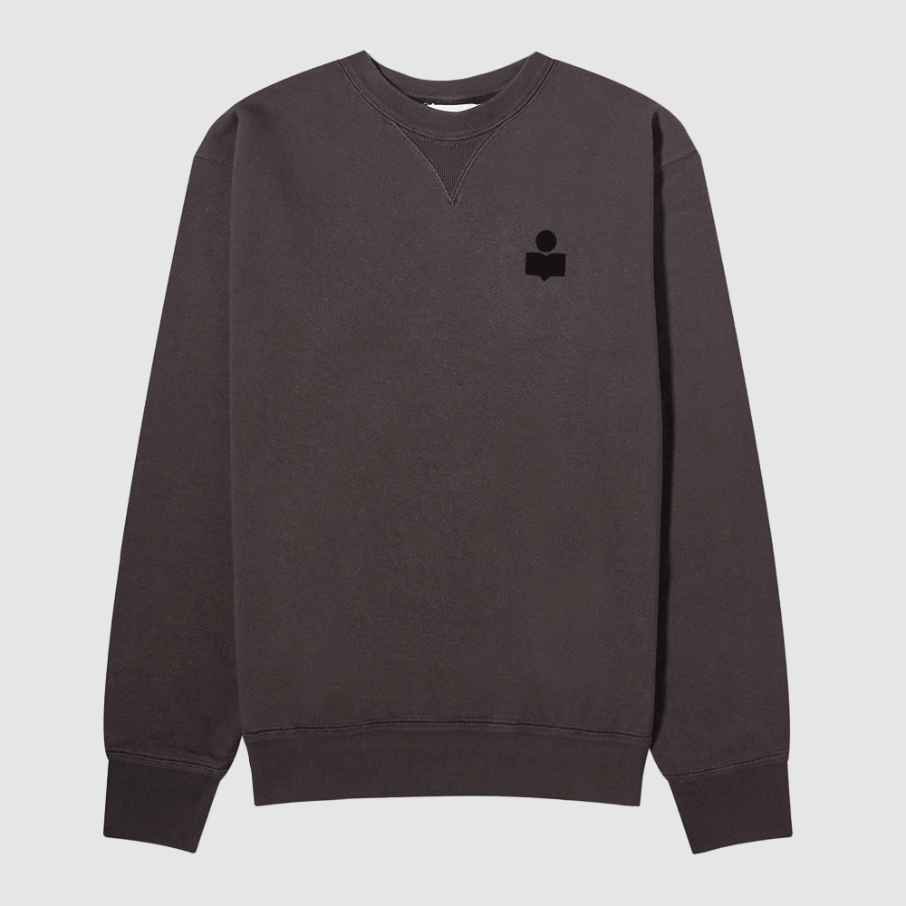 Isabel Marant Mike Logo Crewneck Sweatshirt for Men SW0030HA B1M18H 02FK