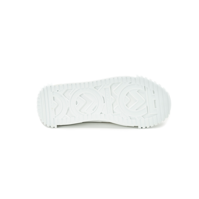 Dolce&Gabbana Logo Print Canvas Men's Low-Top Sneakers