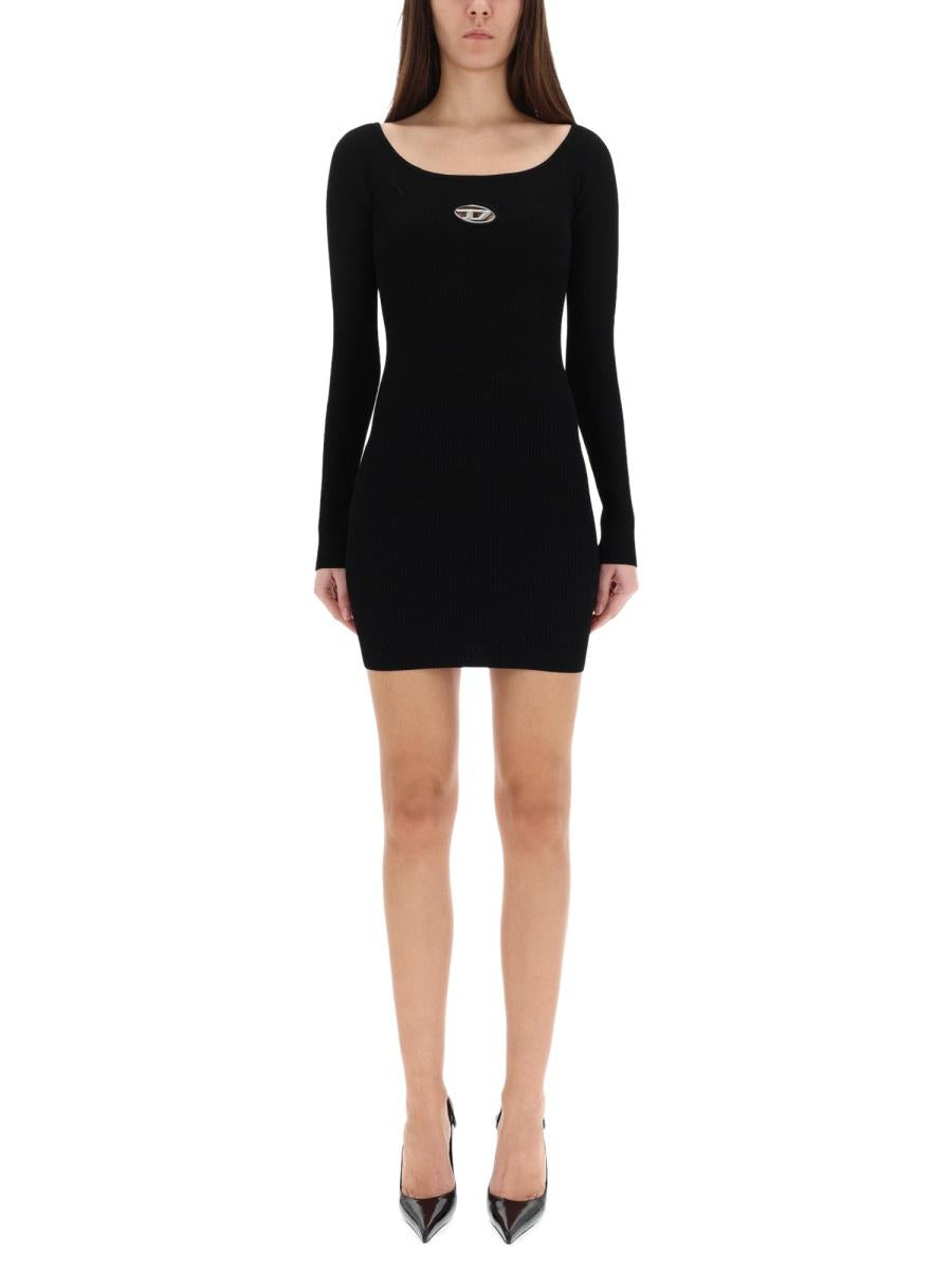 DIESEL Long Sleeve Mini Dress