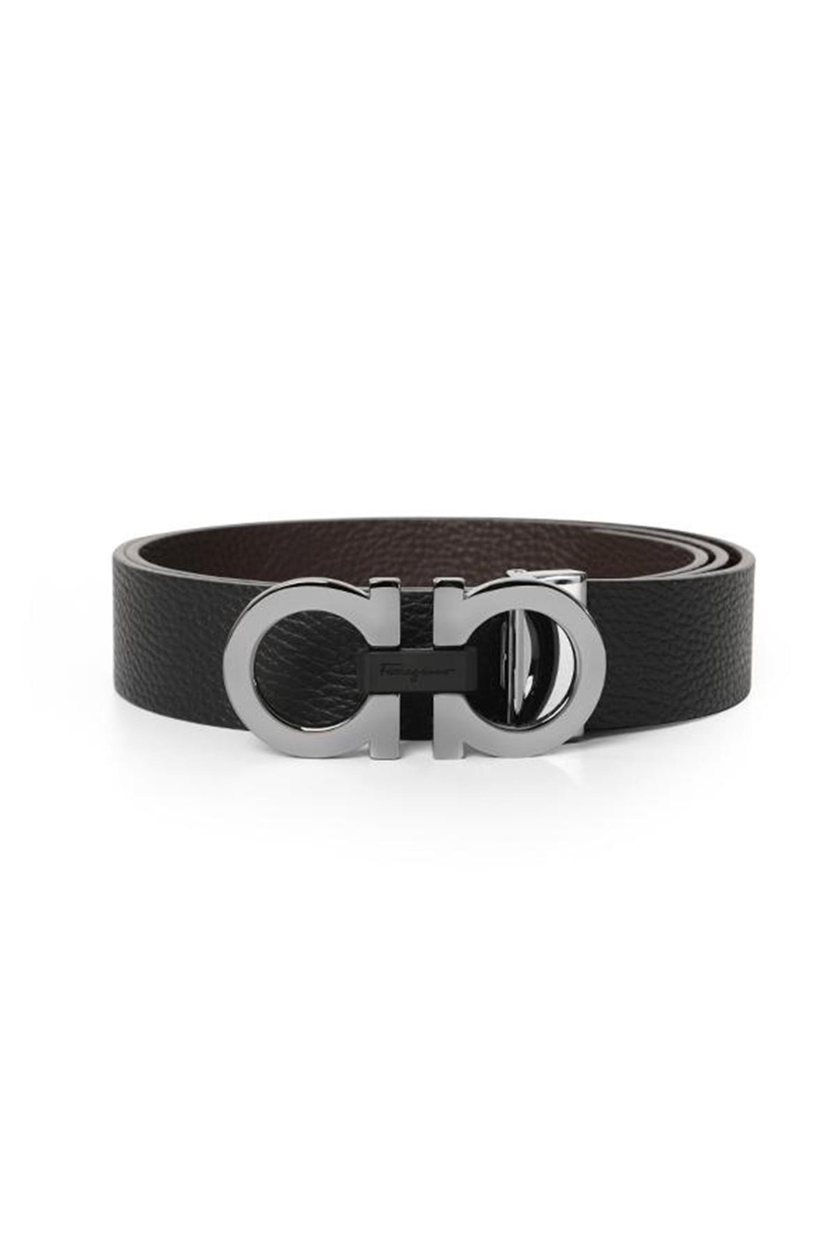 Ferragamo Men's Leather Belt 67 8783 0476361
