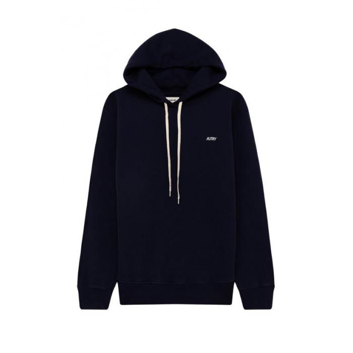 AUTRY Logo Embroidered Hoodie Women's Pullover Sweatshirt HOPM A2JB